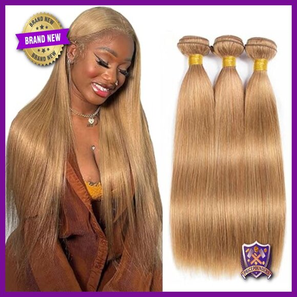 Straight Human Hair Extensions 3 Bundles Brazilian Remy 10 12 14 Inch main image 7